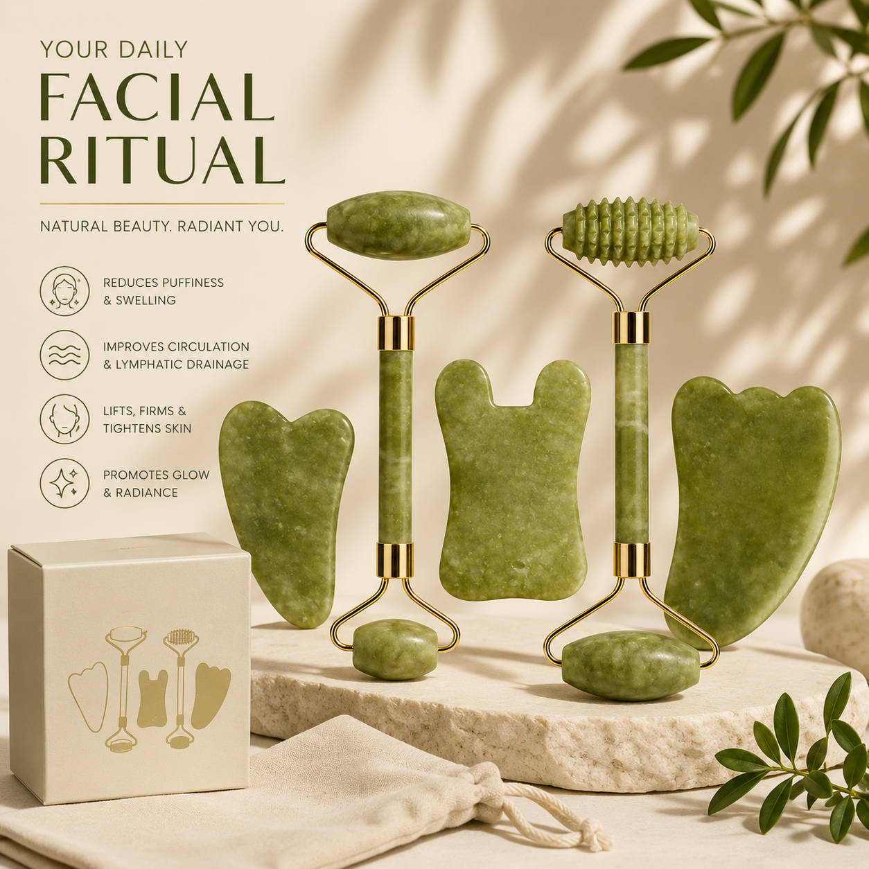 Jade & Gua-Sha Facial Ritual Kit