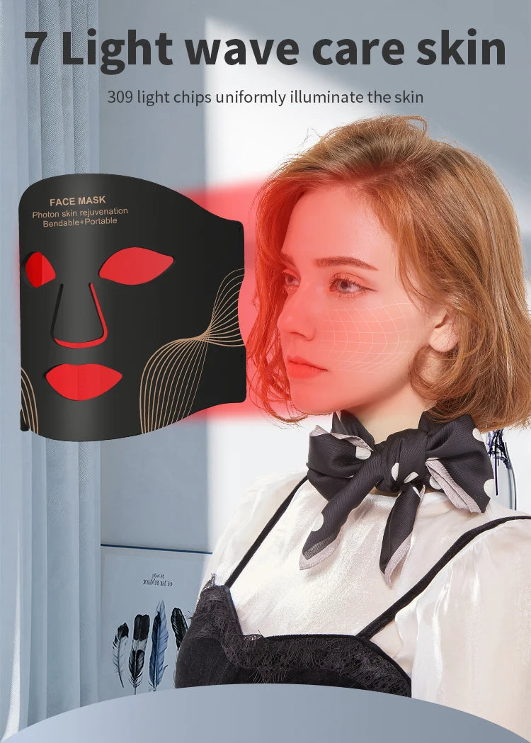 Red-Light Therapy LED Mask