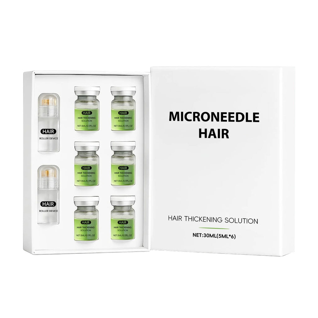 Hair-Growth Derma Roller & Serum Kit